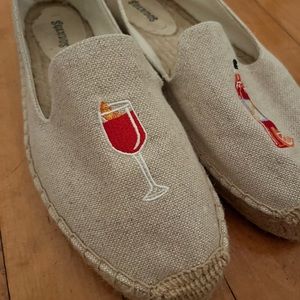 Soludos Aperitif Platform Smoking Slipper